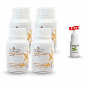 Goswiet 4 Botol FREE 1 Sucralose